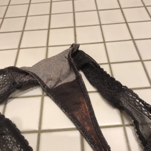 Eksklusiv svedig G-streng, med syre