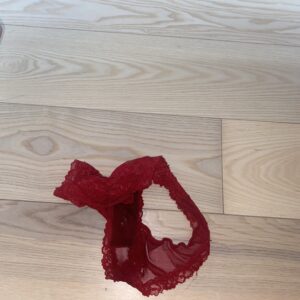 Saftige røde trusser