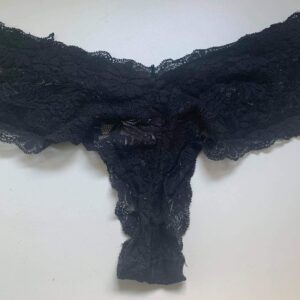 Frække sorte g-string