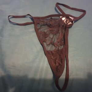 Frække sorte g-string