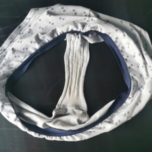 Gamle VRS cotton underbukser i hvid og blå