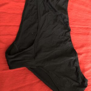 Helt glat sort trusse