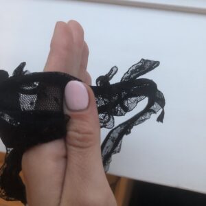 Fræk blonde g-streng