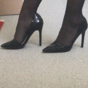 Slidte og brugte nylonstrømper