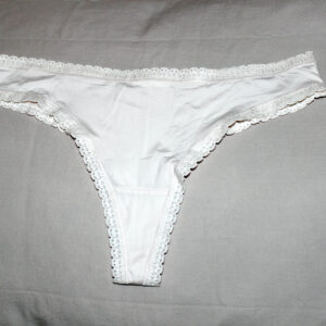 Hvide brazilian trusser