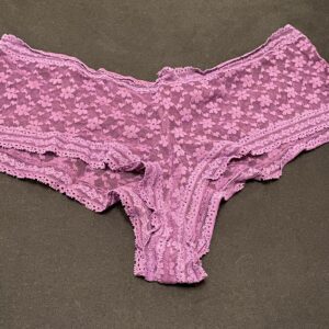 Lilla lækre gennemsigtige blondetrusser️‍