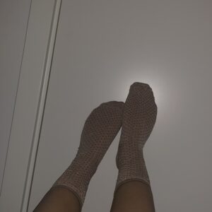 Brugte glimmerstrømper