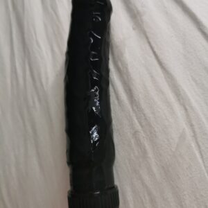 Vibrerene gummi dildo