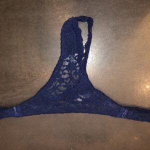 ‍️ Fræk blå G streng blonde ‍️