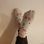 Brugte svedige strømper