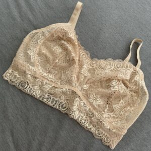 Fræk str 46 blonde bh