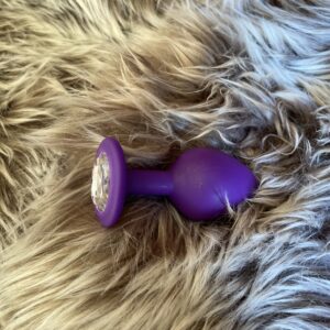 Buttplug med diamant