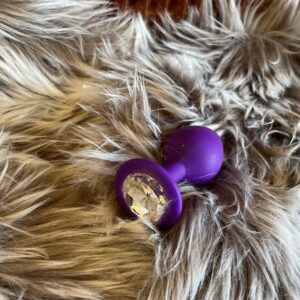 Buttplug med diamant