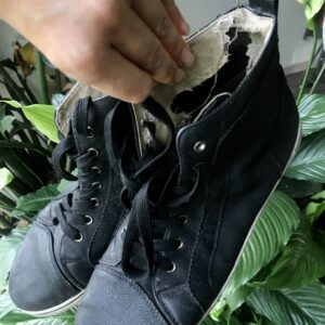 Favorit sneakers i læderlook