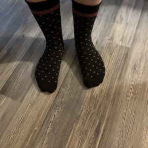 Alm. Hverdagsstrømpe