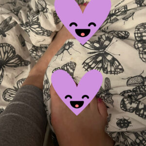 Bløde nylakkerede fødder