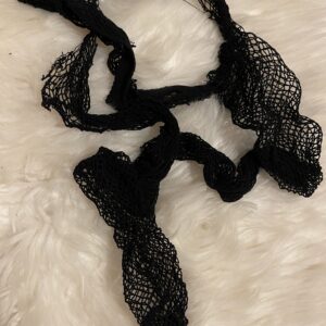 Ripped fiskenet strømpebukser brugt under sex.