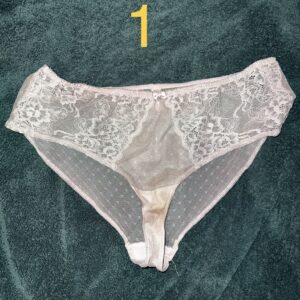 Lesbiske blonde trusser som er blevet onaneret i ️