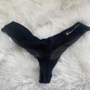 Sort blonde g-streng