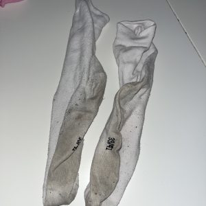 Klamme brugte sokker