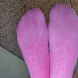 Gamle pinke strømper