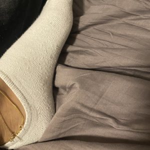 Sokker slidt med omsorg