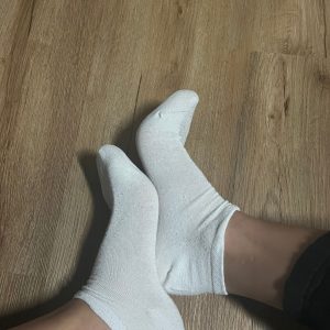 HVIDE ANKELSOKKER