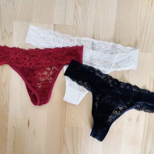 Blondetrusser med dejlig duft