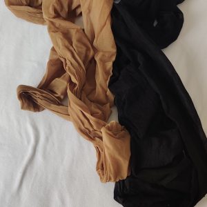 Brugte nylonstrømper. 2par