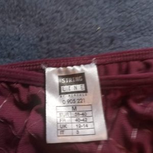 Dejligt brugte trusser og g-strenge i størrelse M