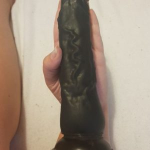 Sort brugt dildo