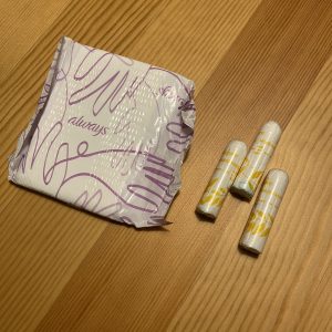 Brugte bind og tamponer