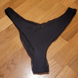 Black brasilianske trusser