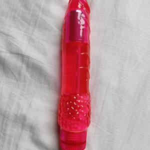 Brugt pink dildo