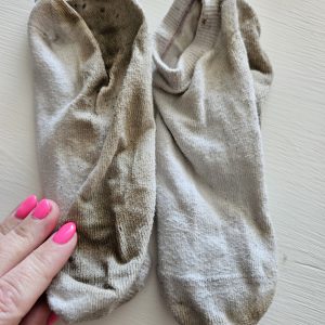 Brugte HVIDE strømper