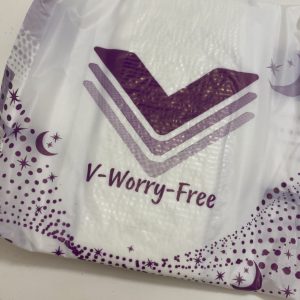 Brugte menstruationsbind