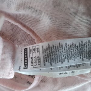 Sexet lyserød lingerie top