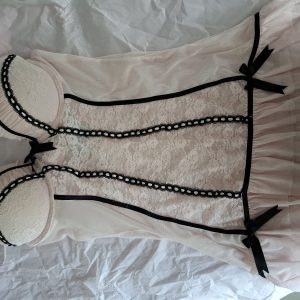 Sexet lyserød lingerie top