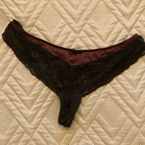 Lesbisk g-streng blonde