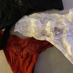 SORT BLONDE G-STRENG