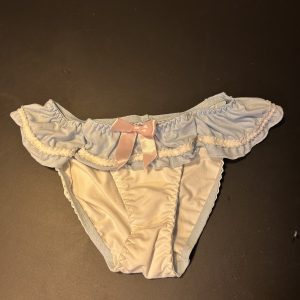 Søde hvide brugte bomulds trusser