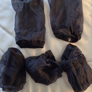 4 Brugt Ankel nylonstrømper