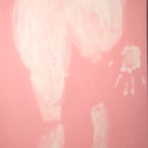 Maleri lavet med min krop