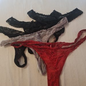 Slidt og brugt g-streng