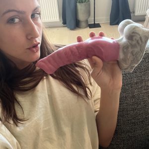 Kæmpe brugt fetish dildo