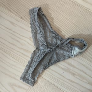 Brugte grønne blonde trusser