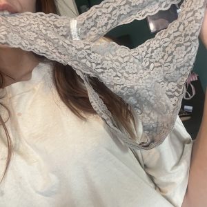 Brugte grønne blonde trusser