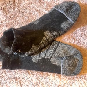 Brugte ankelstrømper