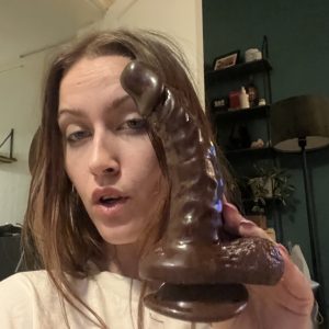 11 cm sort dildo