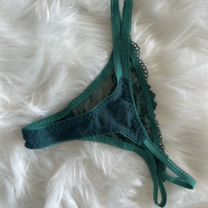 Grøn g-streng - brugt 1 dag